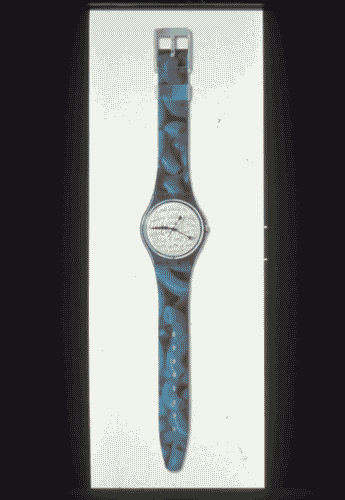 Image for Tra moda e design, linea infinita - Swatch "Blue Pasta"