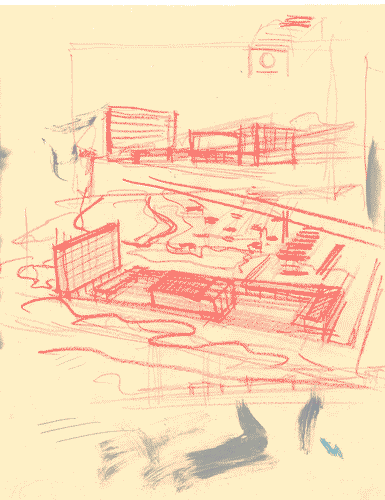 Image for Studio prospettico del centro civico