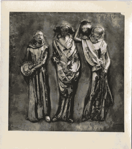 Image for Bassorilievo raffigurante tre donne, nella sezione germanica