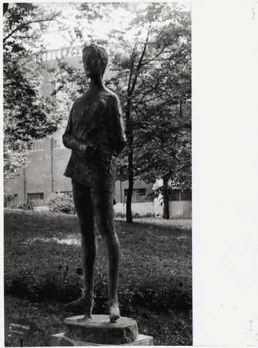 Image for XI Triennale - Parco Sempione - Mostra internazionale di scultura nel parco Sempione - Scultura "La pattinatrice" - Giacomo Manzù