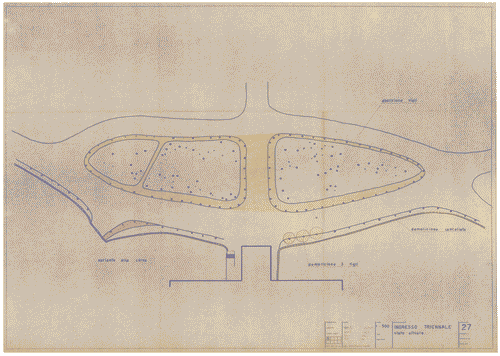 Image for Parco. Sistemazione ingresso Triennale. Stato precedente agli interventi