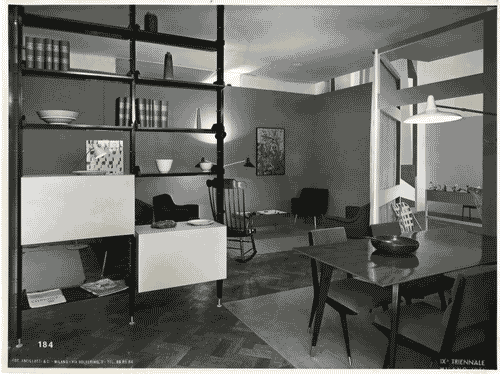 Image for IX Triennale - Abitazione - Alloggio n. 1: appartamento per 4 persone - Soggiorno - Carlo Pagani