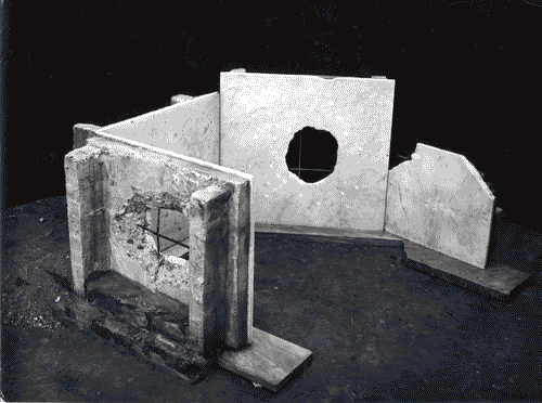 Image for VI Triennale - Padiglione nel parco Sempione. Sistemi costruttivi e materiali edilizi - Sezione dei rivestimenti murali