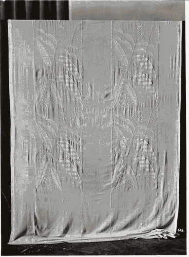 Image for V Triennale - Arti decorative e industriali - Tessuti-pizzi-ricami - Tendain ètamine ricamato