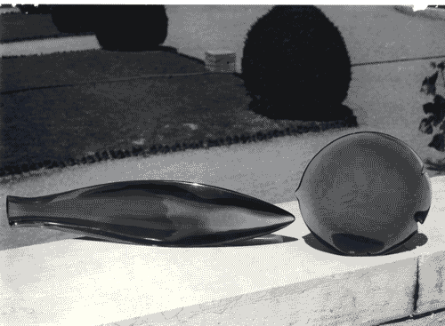 Image for X Triennale - Mostra merceologica - Sezione C - Oggetti di cristallo blu-rubino - Flavio Poli