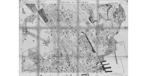 Image for 9 progetti per 9 città. Palermo: città, regione, circonvallazione. Foglio catastale n. 8