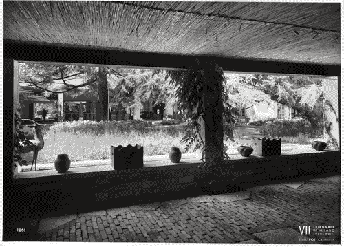 Image for VII Triennale - Sezione del giardino - Terza zona