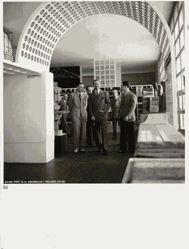 Image for VI Triennale - Visita del principe di Piemonte, Umberto di Savoia - Carlo Alberto Felice - Giuseppe Pagano Pogatsching - Marcello Torsiello