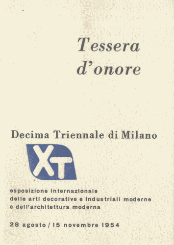 Image for Tessera d'onore, quattro facciate