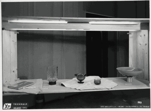 Image for X Triennale - Salone d'onore. I trent'anni della Triennale 1924-54 - Vetrina della V Triennale