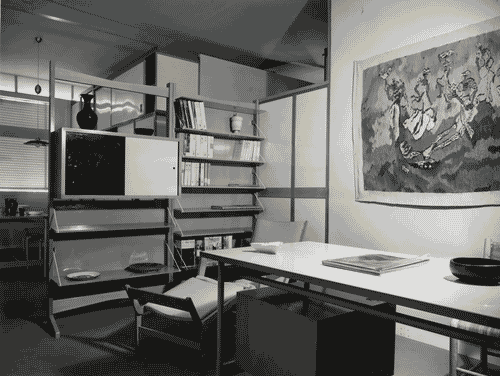 Image for IX Triennale - Abitazione - Alloggio n. 2: appartamento per 3 persone - Luisa Castiglioni - Margherita Bravi - Camera studio - Castiglioni e Bravi