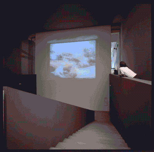 Image for Schermo sullo scalone all'ingresso dell'Esposizione Internazionale