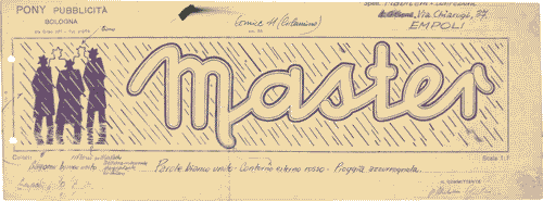 Image for Bozzetto per pubblicità "Master"
