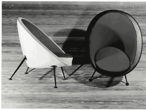 Image for X Triennale - Parco Sempione - Padiglione per soggiorno - Poltrone per lazona soggiorno-lettura