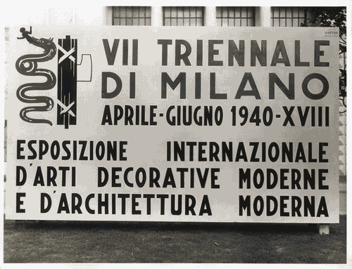Image for VII Triennale - Pubblicità e grafica - Cartellone pubblicitario