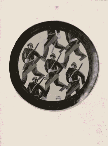 Image for VI Triennale - Galleria delle arti decorative e industriali - Serie Ceramiche fasciste: La marcia