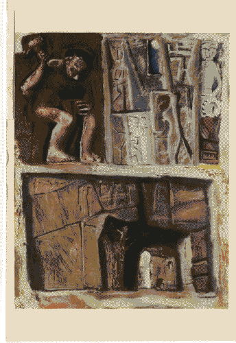 Image for Il luogo del lavoro - Il lavoro trasformato in immagini - Ritratto di un imprenditore collezionista: Giuseppe Verzocchi - Dipinto "Il lavoro" - Mario Sironi