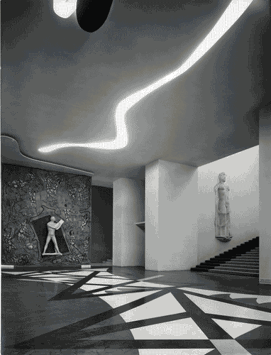 Image for IX Triennale - Palazzo dell'Arte - Atrio - Luciano Baldessari e Marcello Grisotti