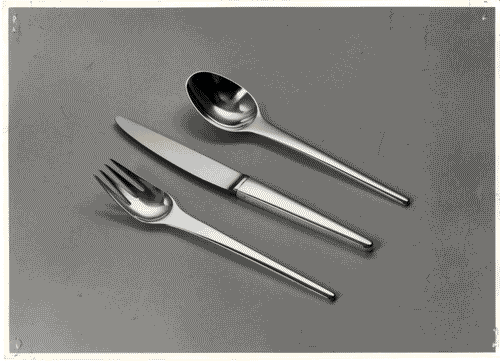 Image for XI Triennale - Sezione della Danimarca - Posate d'argento - Henning Koppel