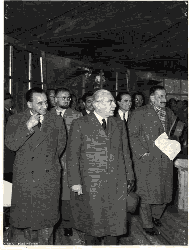 Image for X Triennale - Consegna del padiglione di soggiorno al comune di Milano - Ugo Zanchetta - Virgilio Ferrari - Tommaso Ferraris