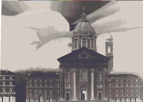 Image for Le città immaginate - Nove progetti per nove città. Sezione progettuale -Roma (La città politica. Il Parlamento e i nuovi ministeri) - Particolaredel dipinto di via del Corso di Pierluigi Eroli