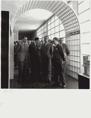 Image for VI Triennale - Visita del Governatore di Roma Giuseppe Bottai - Carlo Alberto Felice - Giulio Barella - Giuseppe Pagano Pogatsching