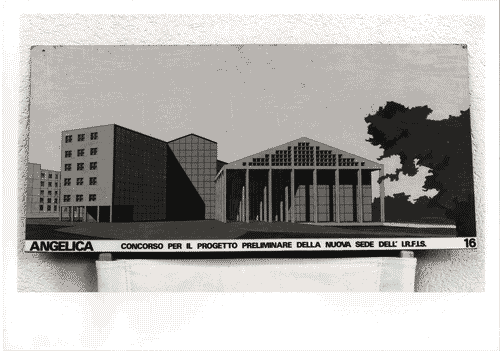 Image for XVI Triennale - Secondo ciclo - Galleria del disegno - Il parco, la villa del Gattopardo, la periferia di Palermo: Concorso per la sede dell'Irfis -Motto "Angelica" - Progetto di Vittorio De Feo, F. Aggarbati, E. Ascione, C. Saggioro