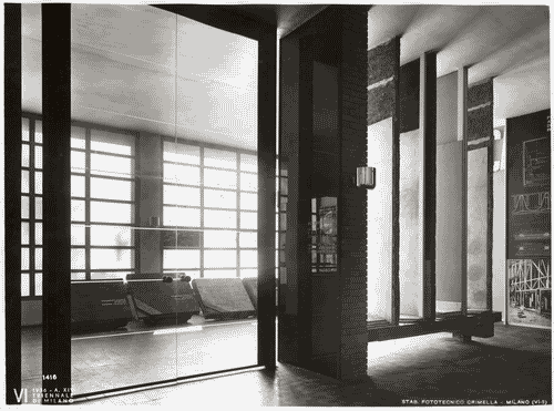 Image for VI Triennale - Padiglione nel parco Sempione - Sistemi costruttivi e materiali edilizi - Sezione delle porte