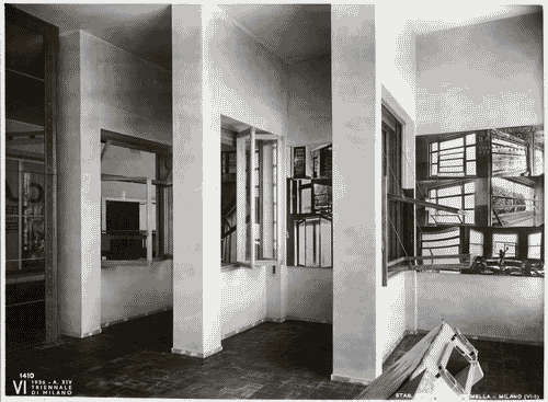 Image for VI Triennale - Padiglione nel parco Sempione - Sistemi costruttivi e materiali edilizi - Sezione delle finestre