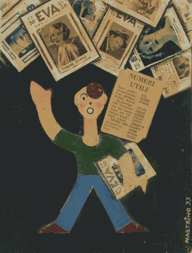 Image for Cartellone pubblicitario per la rivista "Eva. rivista per la donna italiana"