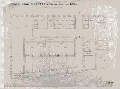 Image for Le città immaginate - Un viaggio in Italia. Sezione storica - da Torino aMilano (per Ivrea e per Novara) - Pianta dell'asilo nido Olivetti a Ivreadi Luigi Figini e Gino Pollini