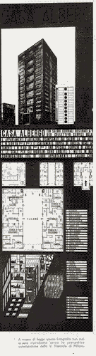 Image for V Triennale - Mostra internazionale di architettura moderna - I° galleria dell'Italia - Progetti di edifici tipici - Case di abitazione - Casa albergo di Carlo Rossi