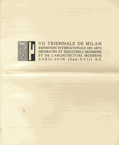 Image for Pieghevole dell'Esposizione con logo rivisitato di Enrico Ciuti