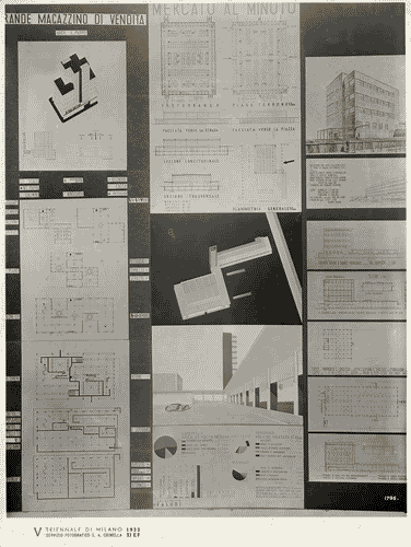 Image for V Triennale - Mostra internazionale di architettura moderna - I° galleria dell'Italia - Progetti di edifici tipici