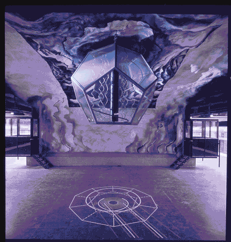 Image for XVII Triennale - Le città del mondo e il futuro delle metropoli - Partecipazioni internazionali - Sezione Svezia - Stoccolma - Stazione Tekniska Högskolan della Metropolitana di Stoccolma