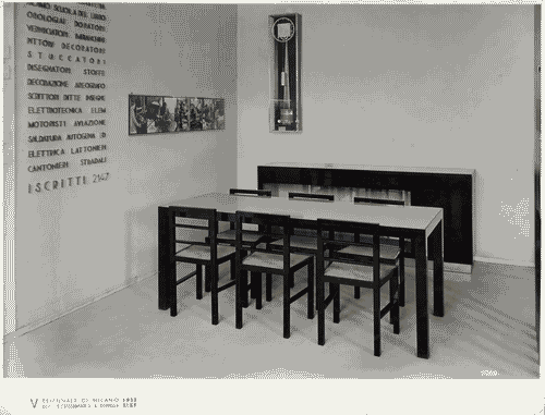 Image for V Triennale - Mostre nel parco - Padiglione delle scuole d'arte - Scuola professionale Umanitaria di Milano