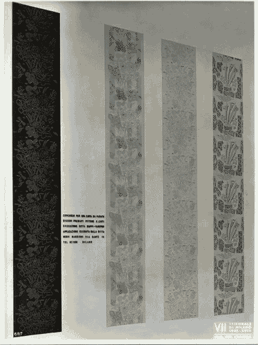 Image for VII Triennale - Galleria dell'arredamento - Prima parte - Carte da parati di Enrico Ciuti