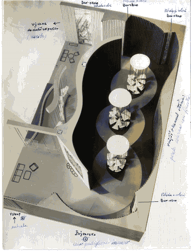 Image for XI Triennale - Sezione della Cecoslovacchia - Modello in scala del padiglione - Frantisek Tröster
