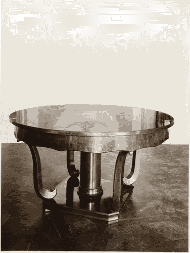 Image for II Biennale - Sezione della Germania - Sala delle porcellane di Meissen - Tavolino di Gerta Schroedter Thalheim bei Heilbronn