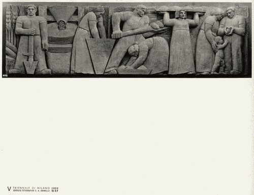 Image for V Triennale - Bassorilievo "Il pane" di Ivo Soli