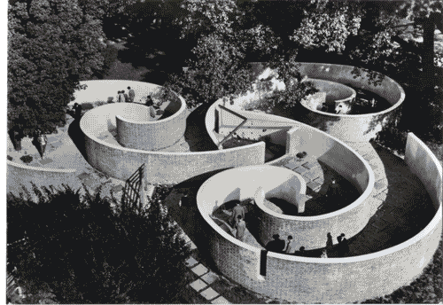 Image for X Triennale - Parco Sempione - Labirinto dei ragazzi - Gruppo B.B.P.R. - Lodovico Barbiano di Belgiojoso - Enrico Peressutti - Ernesto Nathan Rogers
