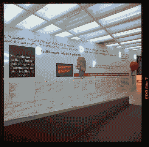 Image for Parete conclusiva del percorso espositivo