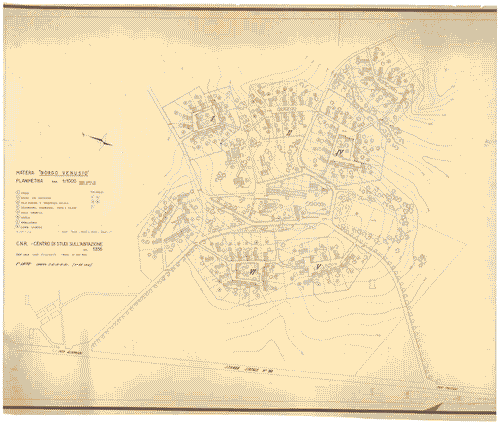 Image for Mostra della casa. Casa rurale dell'UNRRA-CASAS. Borgo Venusio (Matera). Indicazione delle strutture
