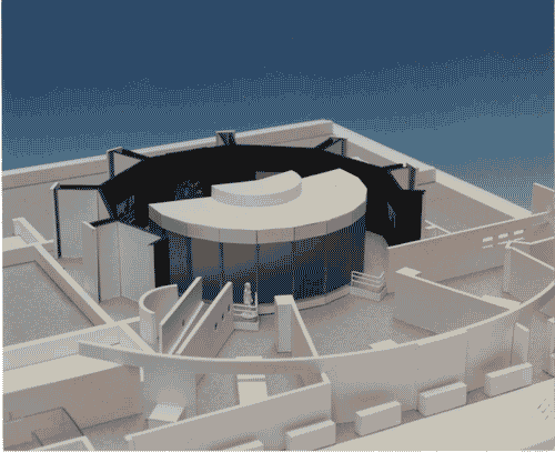 Image for La città temporanea - Modello in scala del progetto di allestimento