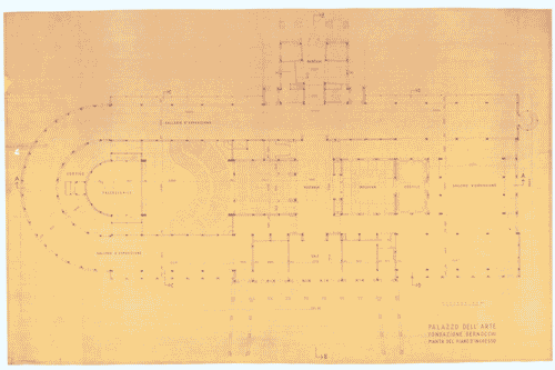 Image for Palazzo dell'Arte. Piano Terra. Con indicazione degli spazi