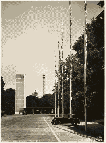 Image for VI Triennale - Ingresso di via Gadio - Giuseppe Pagano