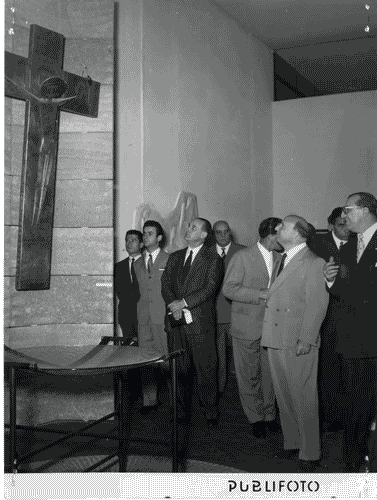 Image for X Triennale - Visita del Presidente del Consiglio dei Ministri, on. Mario Scelba - Ivan Matteo Lombardo