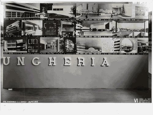 Image for VI Triennale - Padiglione nel parco Sempione - Mostra internazionale di architettura - Sezione internazionale di architettura - Telaio dell'Ungheria