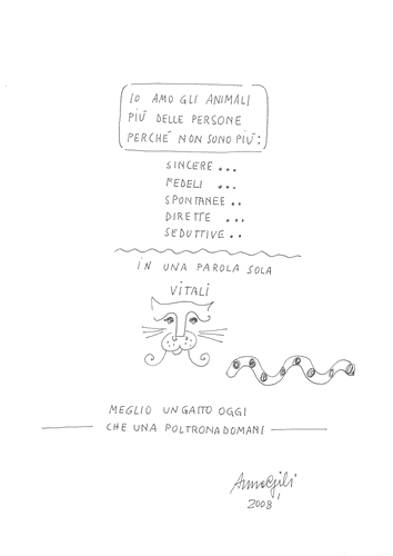 Image for Meglio un gatto oggi che una poltrona domani