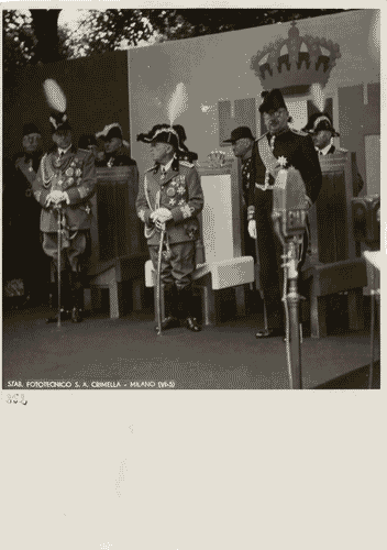 Image for VI Triennale - Inaugurazione - Re d'Italia, Vittorio Emanuele III di Savoia